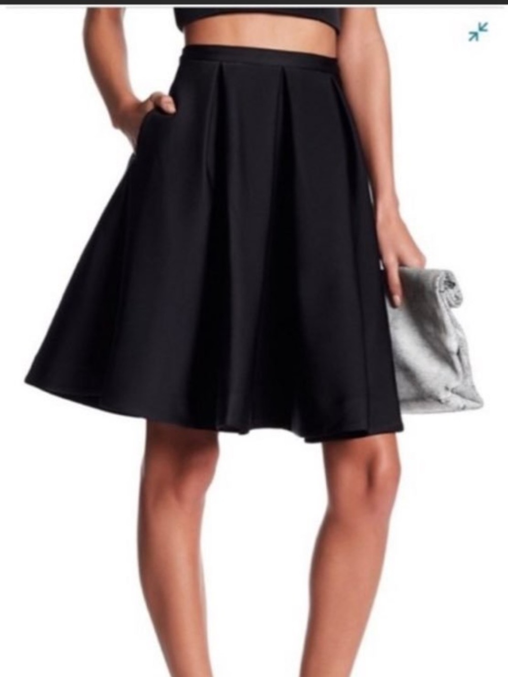 NWT Keepsake The Label Free Falling Mini Skirt in Black Size Large
